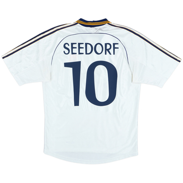 1998-00 Real Madrid Home Shirt Seedorf #10 - 8/10 - (M)
