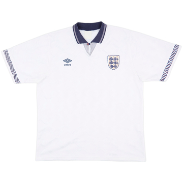 1990-92 England Home Shirt - 9/10 - (XL)