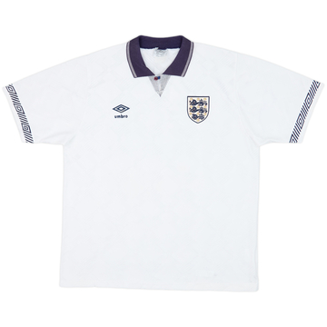 1990-92 England Home Shirt - 9/10 - (L)