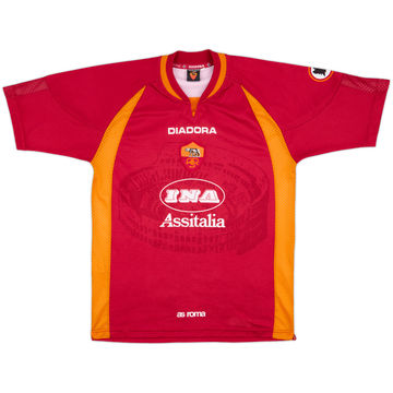 1997-98 Roma Home Shirt - 8/10 - (S)