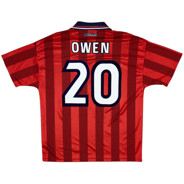 1997-99 England Away Shirt Owen #20 - 9/10 - (L)