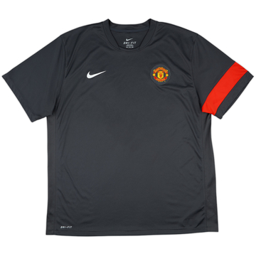 2010-11 Manchester United Nike Training Shirt - 9/10 - (XXL)
