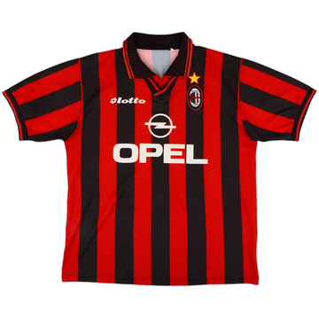 1997-98 AC Milan Home Shirt - 6/10 - (XL)