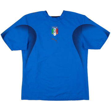 2006 Italy Home Shirt - 4/10 - (L)