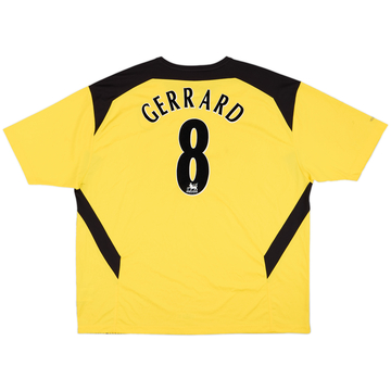 2004-06 Liverpool Away Shirt Gerrard #8 - 6/10 - (XXL)