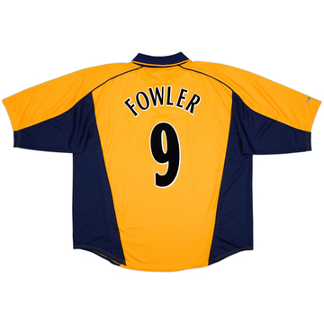 2000-02 Liverpool 'FA Cup Final' Away Shirt Fowler #9 - 10/10 - (XXL)
