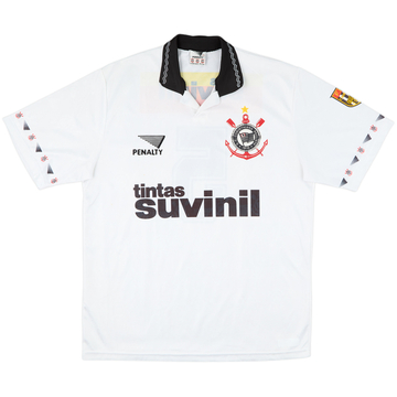 1995 Corinthians Home Shirt #5 - 8/10 - (XL)
