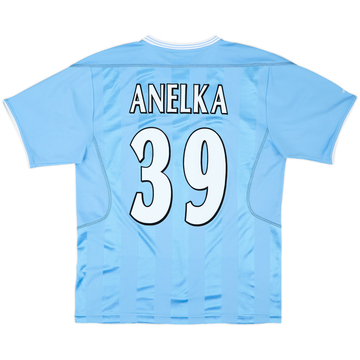 2003-04 Manchester City Home Shirt Anelka #39 - 8/10 - (M)