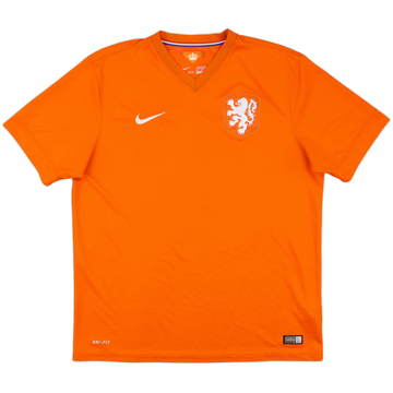 2014-15 Netherlands Home Shirt - 6/10 - (XL)