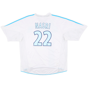 2004-05 Olympique Marseille Home Shirt Nasri #22 - 7/10 - (XXL)