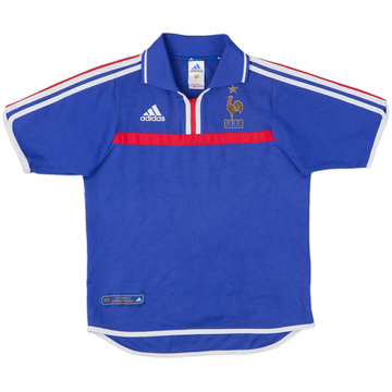 2000-02 France Home Shirt - 5/10 - (Y)