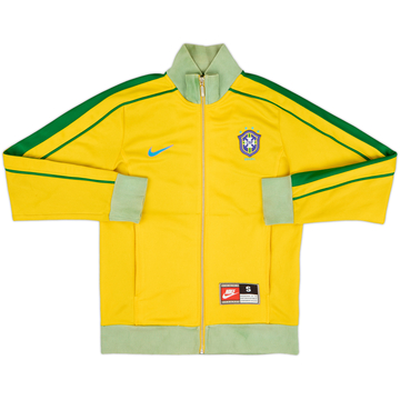 2008-09 Brazil Nike Retro Track Jacket - 5/10 - (S)