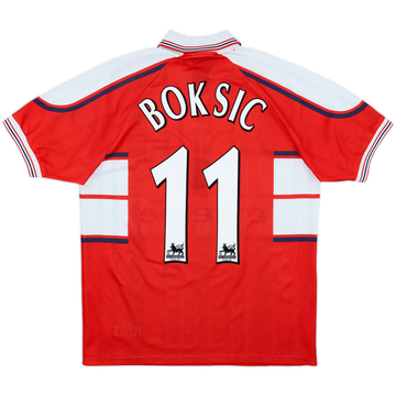 2000-01 Middlesbrough Home Shirt Boksic #11 - 8/10 - (M)