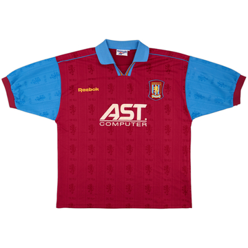 1995-97 Aston Villa Home Shirt - 8/10 - (XL)