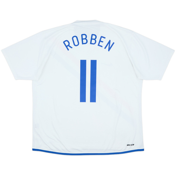 2006-08 Netherlands Away Shirt Robben #11 - 6/10 - (XXL)