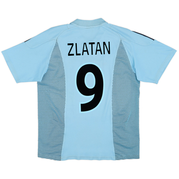 2002-03 Ajax Away Shirt Zlatan #9 - 7/10 - (XL.Boys)