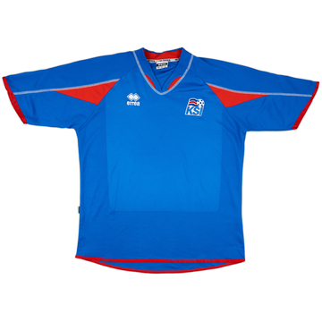 2006-08 Iceland Home Shirt - 8/10 - (XL)