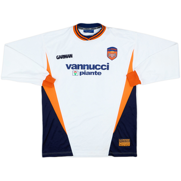 2002-03 Pistoiese Youth Match Issue Away L/S Shirt #11