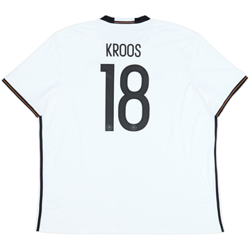 2015-16 Germany Home Shirt Kroos #18 - 9/10 - (3XL)