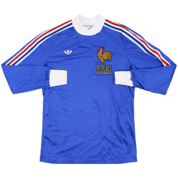 1978-80 France World Cup Home L/S Shirt - 8/10 - (S)