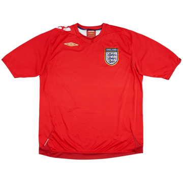2006-08 England Away Shirt - 5/10 - (XL)