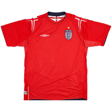 2004-06 England Away Shirt - 5/10 - (L)