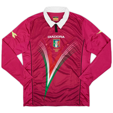2012-13 Italy Diadora Referee L/S Shirt - 8/10 - (S)
