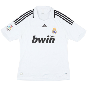 2008-09 Real Madrid Home Shirt - 8/10 - (L)