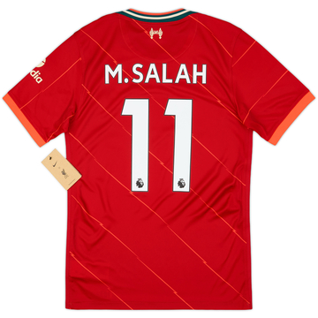 2021-22 Liverpool Home Shirt M.Salah #11 (S)
