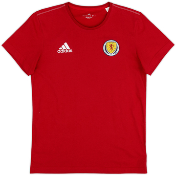 2015-16 Scotland adidas Cotton Tee - 9/10 - (S)
