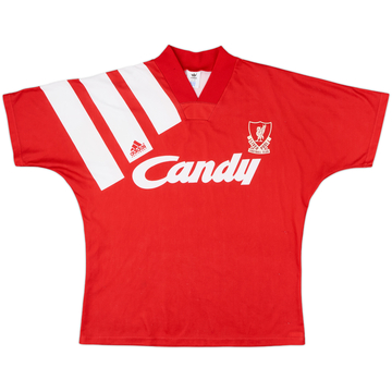 1991-92 Liverpool Home Shirt - 8/10 - (M/L)