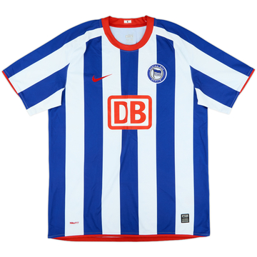 2008-09 Hertha Berlin Home Shirt - 7/10 - (L)