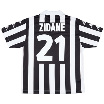 1999-00 Juventus Basic Home Shirt Zidane #21 - 8/10 - (XL)