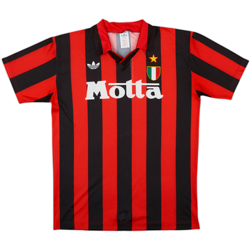 1992-93 AC Milan Home Shirt - 7/10 - (M)