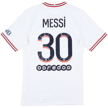 2021-22 Paris Saint-Germain Fourth Shirt Messi #30 - 8/10 - (XS)