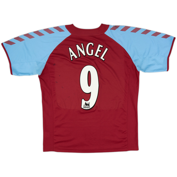 2004-05 Aston Villa Home Shirt Angel #9 - 6/10 - (XL)