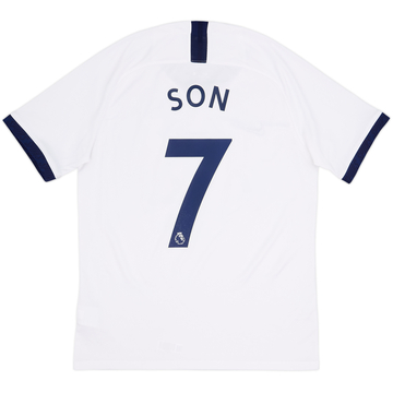 2019-20 Tottenham Home Shirt Son #7 - 8/10 - (M)
