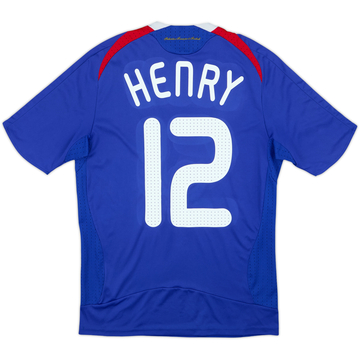 2007-08 France Home Shirt Henry #12 - 5/10 - (S)