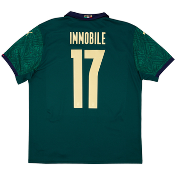 Camiseta de la tercera equipación de Italia 2019-20 Immobile #17 - 10/10 - (L)