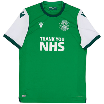 2020-21 Hibernian Home Shirt - 9/10 - (L)