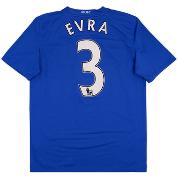 2008-09 Manchester United Third Shirt Evra #3 - 7/10 - (M)