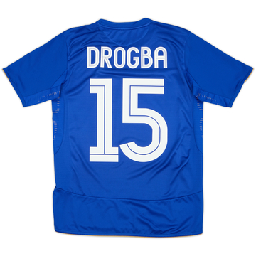 2005-06 Chelsea Centenary Home Shirt Drogba #15 - 6/10 - (S)