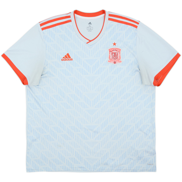 2018-19 Spain Away Shirt - 5/10 - (XL)