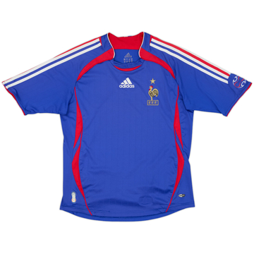 2006-07 France Home Shirt - 8/10 - (L.Boys)