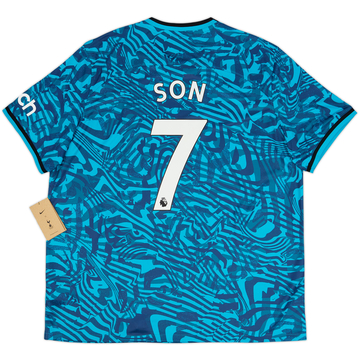 2022-23 Tottenham Third Shirt Son #7 (XXL)