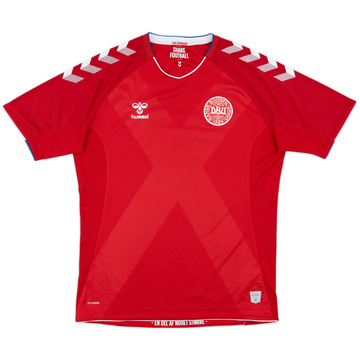 2018-19 Denmark Home Shirt - 9/10 - (L)