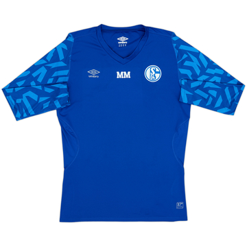 2019-20 Schalke Umbro Staff Issue Training L/S Shirt MM - 9/10 - (XXL)