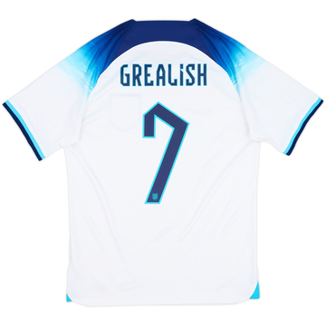 Camiseta de local de Inglaterra 2022-23 Grealish #7 - 5/10 - (S)