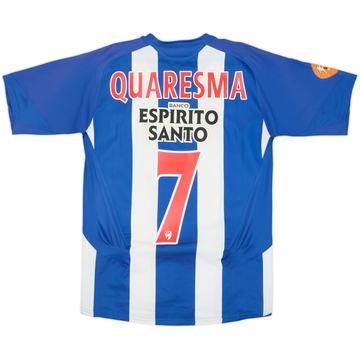 2005-06 Porto Home Shirt Quaresma #7 - 6/10 - (XL.Boys)
