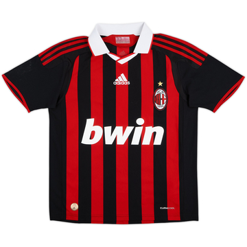 2009-10 AC Milan Home Shirt - 9/10 - (L.Boys)